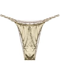 Isa Boulder - Braided-Straps Reversible Bikini Bottoms - Lyst
