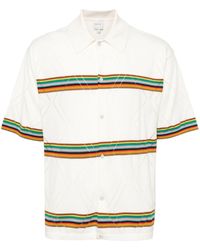 Paul Smith - Signature Stripe Knitted Polo Shirt - Lyst