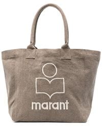 Isabel Marant - Yenky Small Cotton Tote Bag - Lyst