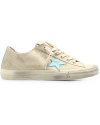 Golden Goose - V-Star 2 Star-Patch Sneakers - Lyst