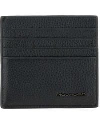 Piquadro - Kartenetui Mit Logo-Schild - Lyst