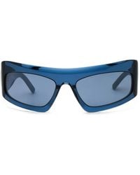 MCM - Shield Geometric-Frame Sunglasses - Lyst