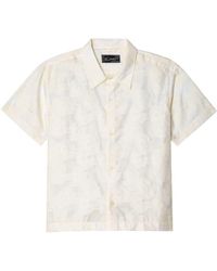 mfpen - Holiday Floral-jacquard Cotton Shirt - Lyst