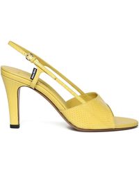 Miu Miu - Slingback-Sandalen mit Absatz 85mm - Lyst