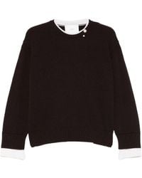 Vanisé - Pearl-Embellishment Sweater - Lyst