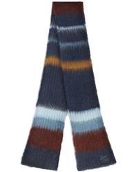 Etro - Striped Ribbed-knit Scarf - Lyst