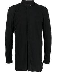 Boris Bidjan Saberi - Stand-Up-Collar Cotton Shirt - Lyst