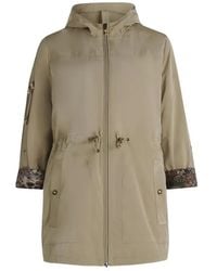 Betty Barclay - Jas Met Capuchon En Luipaard-Print - Lyst