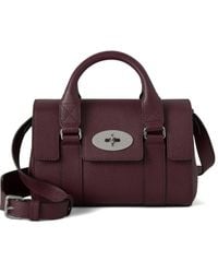 Mulberry - Mini Bayswater Turn-Lock Tote Bag - Lyst