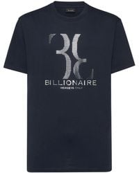 Billionaire - Logo-Print T-Shirt - Lyst