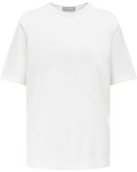 12 STOREEZ - Round-neck Cotton T-shirt - Lyst