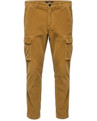 40 Weft - Cargo-Pockets Straight-Leg Trousers - Lyst