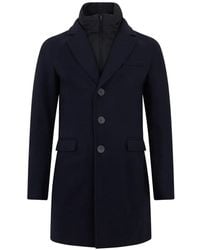 Herno - Padded-Insert Single-Breasted Coat - Lyst