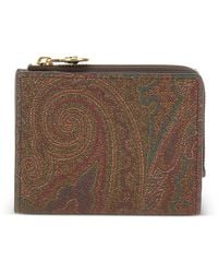 Etro - Cartera Con Motivo De Cachemira - Lyst