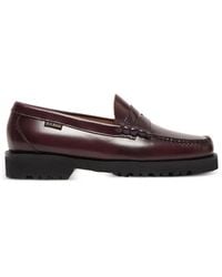 G.H. Bass & Co. - Weejuns Lug Larson Penny-Slot Loafers - Lyst