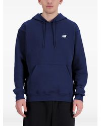 New Balance - Drawstring Hooded Hoodie - Lyst