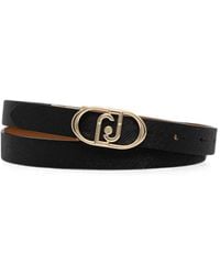 Liu Jo - Cinturón Reversible Con Hebilla Del Logo - Lyst