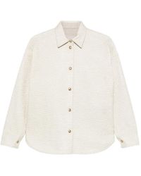 Moncler - Chain Quilted Padded Shirt Jacket - Lyst