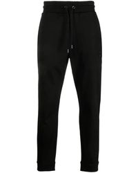 BOSS - Logo-Patch Slim Track Trousers - Lyst
