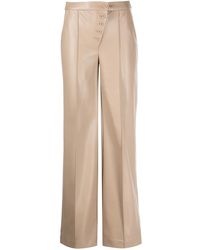 Jonathan Simkhai - Four-Pocket Buttoned Straight Trousers - Lyst
