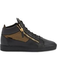 Giuseppe Zanotti - Kriss Leather Sneakers - Lyst