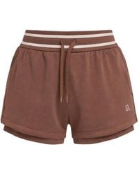 ARMANI EXCHANGE - Layered Drawstring Shorts - Lyst
