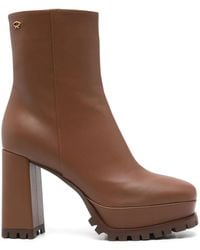 Gianvito Rossi - Botas Harlem Con Tacón De 70 Mm - Lyst