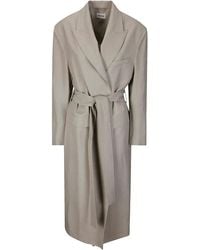 P.A.R.O.S.H. - Belted Blazer Coat - Lyst