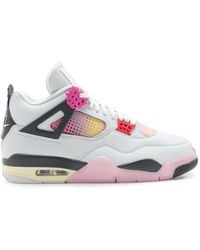 Nike - Air Jordan 4 Retro Lace-Up Sneakers - Lyst