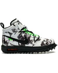 Nike - X Off-white Air Force 1 Mid Grim Reaper Sneakers - Lyst
