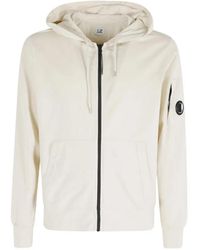 C.P. Company - Lens-Detail Zip-Up Hoodie - Lyst
