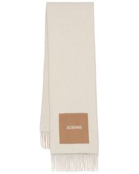 Jacquemus - Wollen Sjaal Met Logo - Lyst
