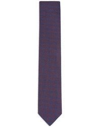 Eton - Geometric-Pattern Silk Tie - Lyst