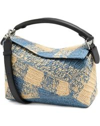 Loewe - X Paula's Ibiza Small Puzzle Edge Tote Bag - Lyst