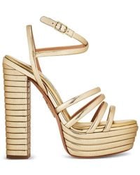 Aquazzura - Heatwave Sandals Plateau 140 - Lyst