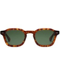 PETER AND MAY - Hero Square-Frame Sunglasses - Lyst