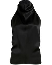KHAITE - Backless Halterneck Mini Top Size 2 - Lyst
