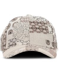 Les Deux - Patchwork Paisley-Patterned Baseball Cap - Lyst