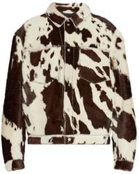 Represent - Patterned Chest-Pocket Jacket - Lyst