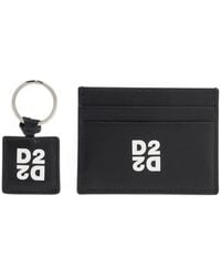 DSquared² - Kartenetui-Geschenk-Set Mit Logo-Print - Lyst