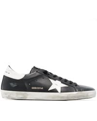 Golden Goose - Super Star Sneakers Met Een Versleten Effect - Lyst