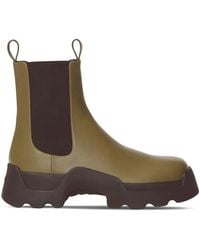 Proenza Schouler - Stomp Leather Chelsea Boots - Lyst