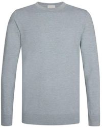 Profuomo - Crew-Neck Long-Sleeve T-Shirt - Lyst