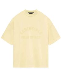 Fear Of God - Ribbed-Logo T-Shirt - Lyst
