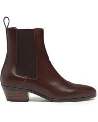 Odissi - Ella Leather Ankle Boots - Lyst
