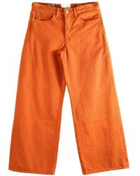 The Elder Statesman - Wide-Leg Jeans - Lyst