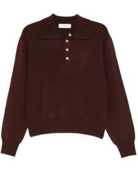 DUNST - Gebreid Poloshirt - Lyst