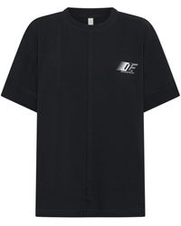 Dion Lee - T-shirt en coton biologique à logo imprimé - Lyst