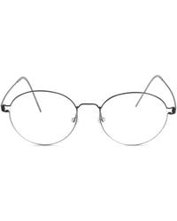 Lindberg - Panto Round Glasses - Lyst