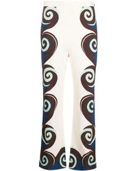 La DoubleJ - Broek Met Geometrische Print - Lyst